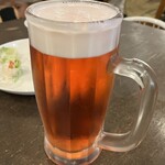 居酒屋SANUFA - ハイビスカスオリオン生ジョッキ850円