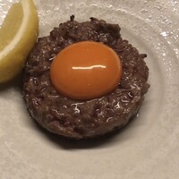 焼肉ぽんが 恵比寿店 - 炙りユッケ