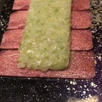 焼肉ぽんが 恵比寿店 - たたみネギタン塩