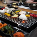 りきちゃん - 野菜も炭火で