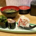 とやま鮨らーめん - 生ホタルイカや毛蟹