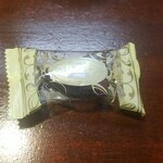 キッチン ブルー グローブ - お菓子のアップ