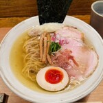 Homemade Ramen 麦苗 - 塩らあめん1,250円＋上トッピング250円