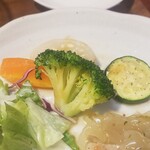 キッチン ブルー グローブ - 最後の野菜