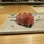 Sushi Isao - 大トロ　綺麗に口でほどける大トロです