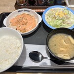 松屋 - たっぷり明太タルタルチキン定食