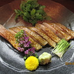 こいで - ①炙りのどぐろの刺身