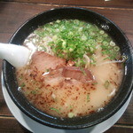 麺屋二郎 - 【らー麺】 ７００円　ラースタの中では異色のやわらかさｗ