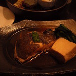 魚たつ - 3000円コースのカレイに煮付け
