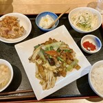 五福門 - 料理写真:回鍋肉定食