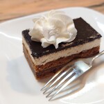 珈琲専門店 煉瓦 - チョコレートケーキ