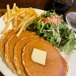 カフェ マチルダ - シンプルなスタンダードなパンケーキ
