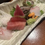 タマミヤ 伊奈波 - お造り5種盛り