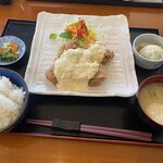 食堂 幸福 - 料理写真:まんぷく定食(チキン南蛮)