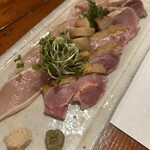 タマミヤ 伊奈波 - さつま鶏のたたき