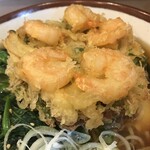 そばの神田 東一屋 - えびかき揚げ