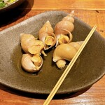 吟魚のはなれ  吟チロリ - ばい貝の旨煮