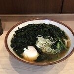 そばの神田 東一屋 - アサソバビンボー！　
      朝うどん＋わかめ！　
      
      そばじゃないジャナイノ！