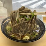 そばのスエヒロ - ▪️太蕎麦(並盛)¥380
▪️ゲソ天¥190、ネギ多め無料
　※現金先払い