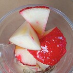 月月月 - 料理写真:りんご飴(プレーン カップ)