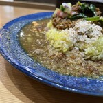 Japanese Spice Curry wacca - ▪️鶏出汁カレー&無水チキン¥1.200
      ▪️感動のラムキーマ¥300
      　※キャッシュレス決済可