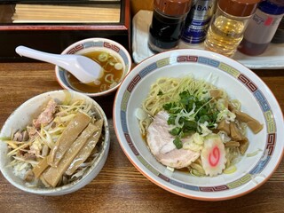 Houka Ramen - 油そば、焼豚丼