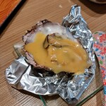 魚貝 かえで - 牡蠣の西京味噌バター焼き
