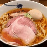 Mem Mitsu I - 醤油ラーメン手もみ麺+味玉
