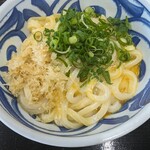 いわ屋 - 釜玉　麺の弾力がいい(≧∇≦)b