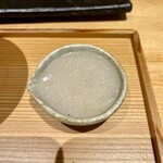 つけ蕎麦 恵比寿初代 - そば湯というよりそばがきですね(^^)