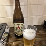 大衆ホルモン酒場 やまちゃん - 瓶ビール