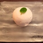 仙臺 アビルヴァン 和牛 - 桜のアイスクリーム美味！