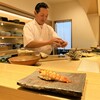 Sushi Ichijirou - キリリと真っ白な作務衣を着こなす朗らかな大将のお人柄が魅力です✩⋆*॰¨̮⋆｡˚