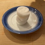 鮨 一二郎 - 指先おしぼりは必須ね(^_-)-☆