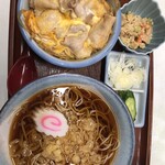 増田屋 - 開花丼セット 豚肉が絶品 1,100円