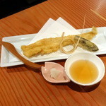 蕎麦切り 旗幟 - 穴子天・野菜一種950円