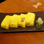 蕎麦切り 旗幟 - 出汁巻たまご（小）550円