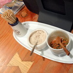 蕎麦切り 旗幟 - 薬味