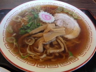 そば処池乃屋 - 焼豚・メンマ・なると・カイワレ大根