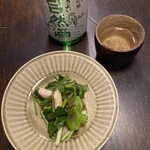 青砥酒造 - ササミパクチーサラダと