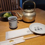 Unagi Sumiyaki Hitsumabushi Minokin - テーブルセッティング