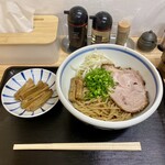 つけそば 周一 - 豚の背油