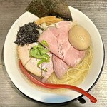 麺処 夏海 - 【限定】特製貝出汁オマール海老バター塩らぁめん(1,330円)