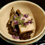 割烹 新多久 - 鮑肝飯