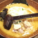 白樺山荘 - 味噌ラーメン　７８０円　【　２０１４年２月　】