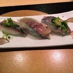 Kaisen Dokoro Sushi Tsune - 光物三貫