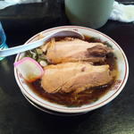 和田屋 - 極厚チャーシュー麺　690円