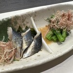 鯛家 - 季節の先付け二種