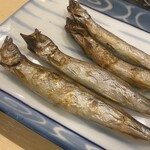 鮨金 - どれも子持ちのししゃもで焼き加減も良い