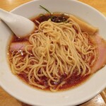 中華そば ココカラサキゑ - 麺